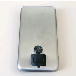 ASI 0347 Commercial Liquid Soap Dispenser,  Manual Push, Stainless - 40 Oz